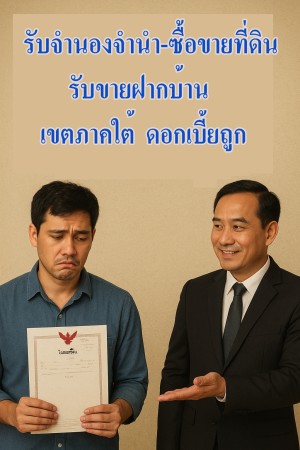 ที่ดิน ประกาศ ใจดีให้คำปรึกษาฟรี,ปัตตานียะลานราธิวาส รับจำนองจำนำที่ดินดอกเบี้ยถูกภาคใต้ ตรงกับนายทุนคุยง่าย ไม่ผ่านนายหน้า ในเขตสงขลาพัทลุงสตูล
